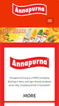 Mobile Screenshot of annapurnagroup.in